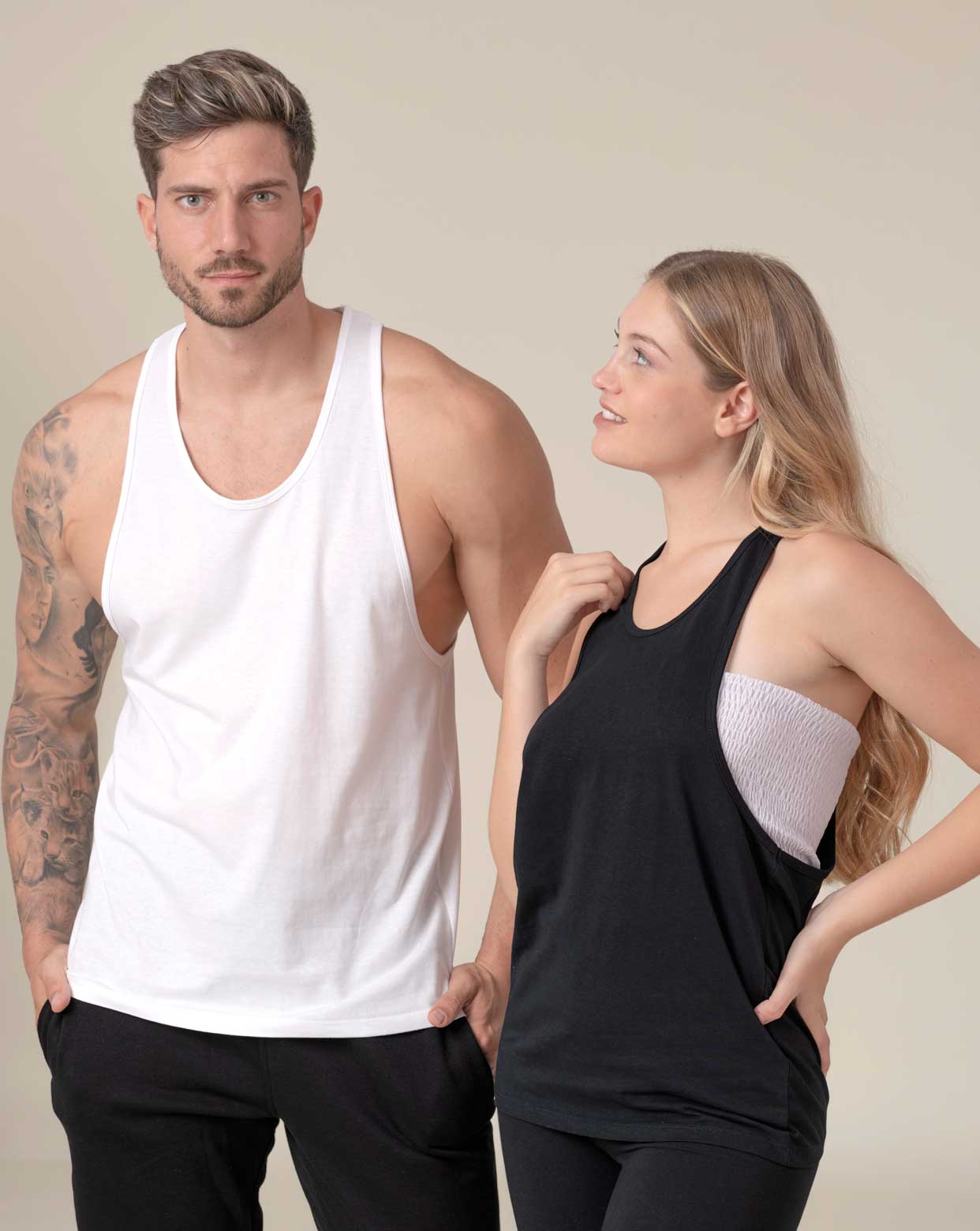 Camiseta de tirantes JHK Urban Beach unisex