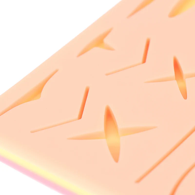 Almohadilla de sutura de silicona para heridas, modelo de sutura para la piel, a - Imagen 6