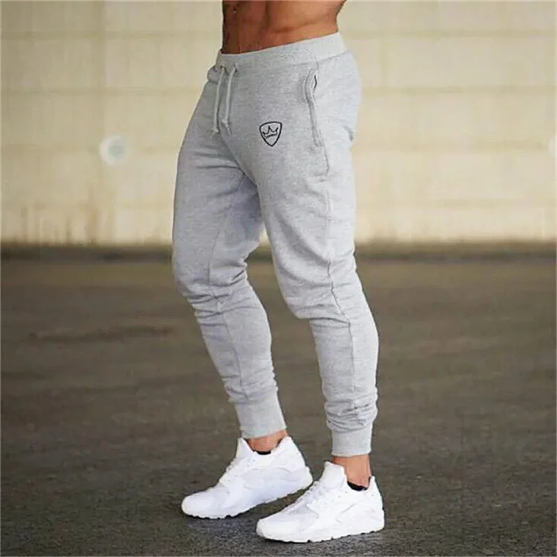 Pantalones deportivos con estampado para hombre, pantalón de chándal elástico - Imagen 9