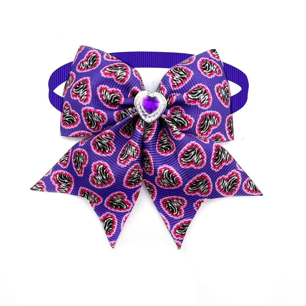 50/100 Piezas. Estilo del Día de San Valentín moño para perro pequeño producto de aseo para perros amor. - Imagen 8
