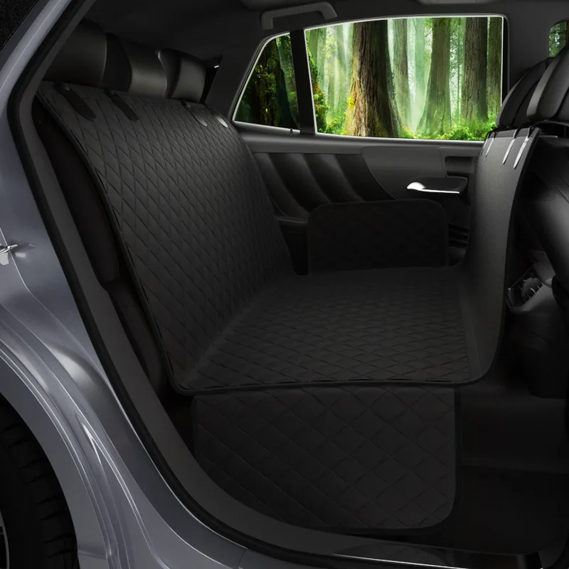 Funda impermeable para asiento de coche para perros, hamaca de viaje para mascotas, Protector de asiento trasero, Alfombrilla de seguridad - Imagen 4