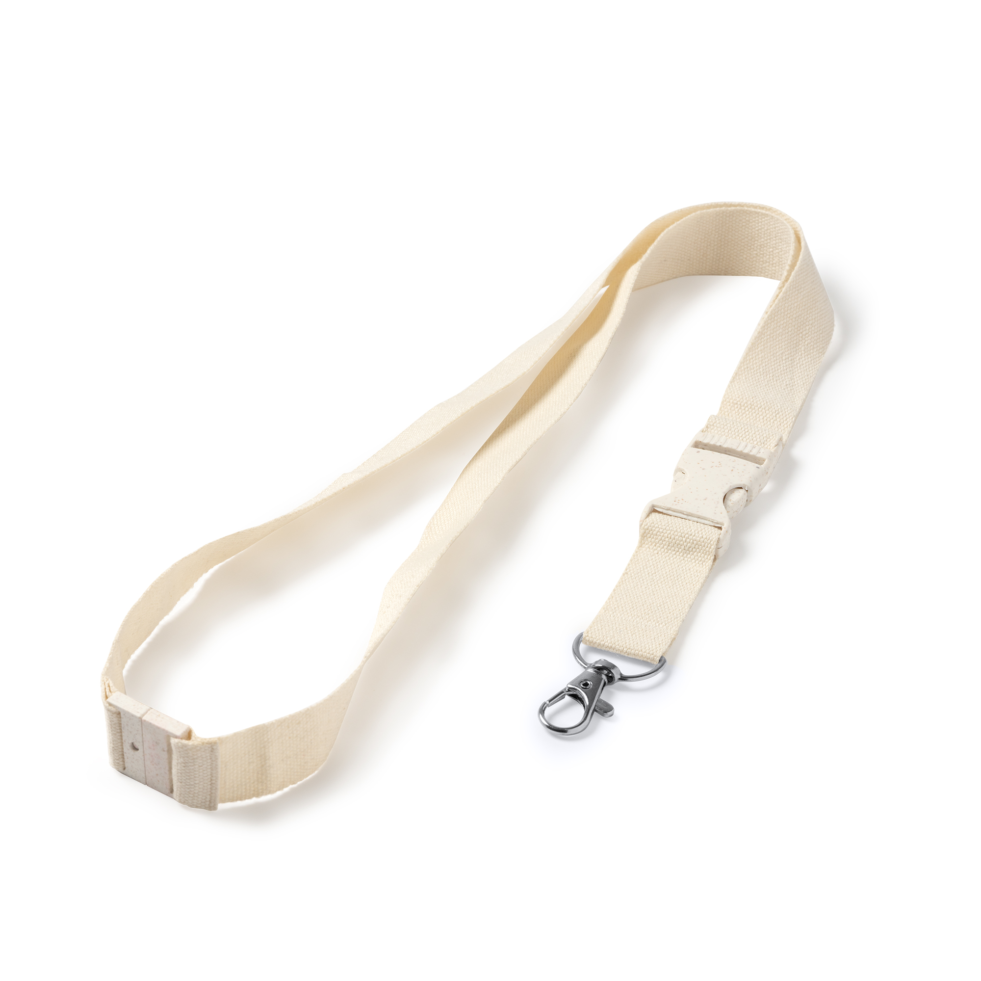 Stamina – NELA Lanyard de algodón con mosquetón