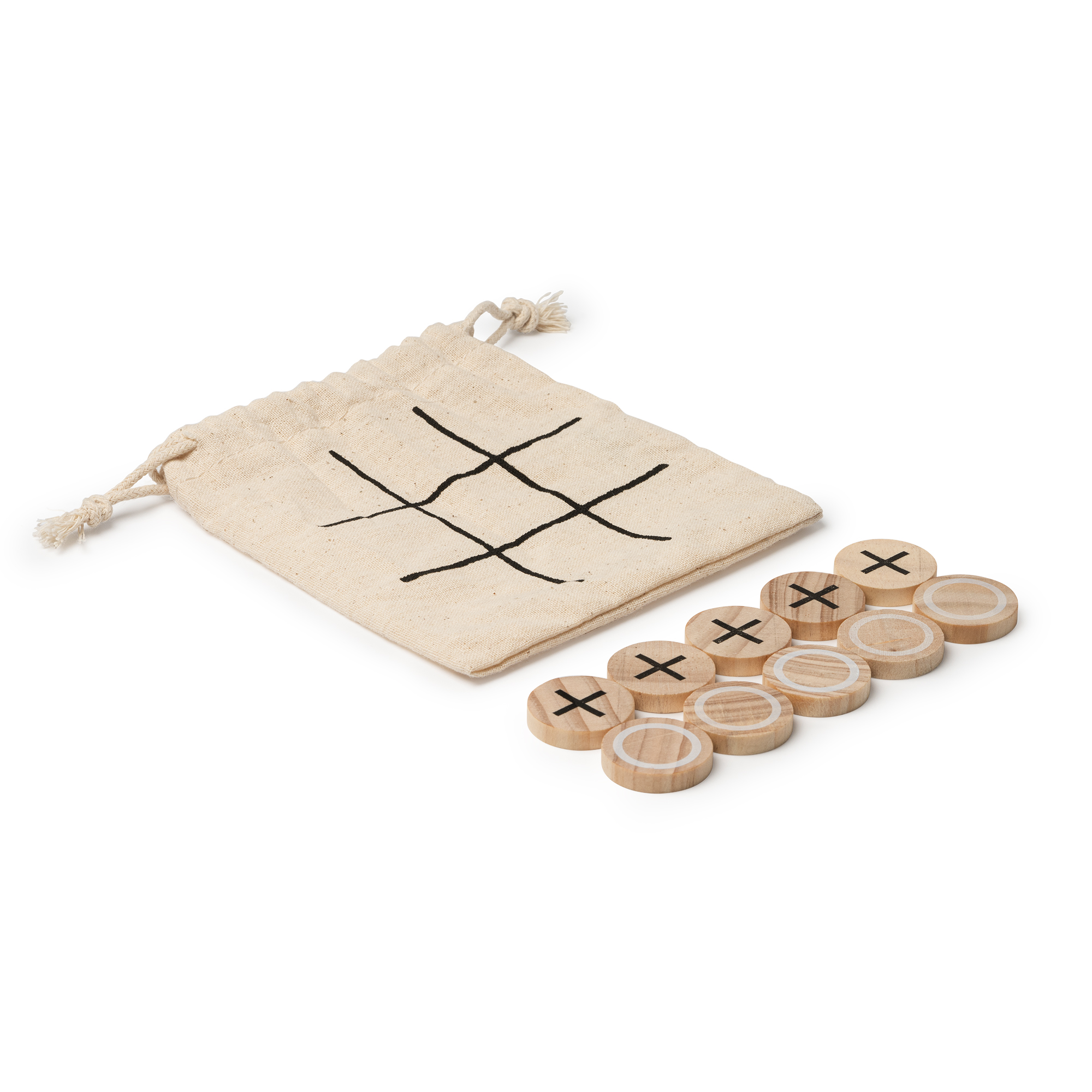Stamina – PENSY Juego 3 en raya realizado en madera - Imagen 3