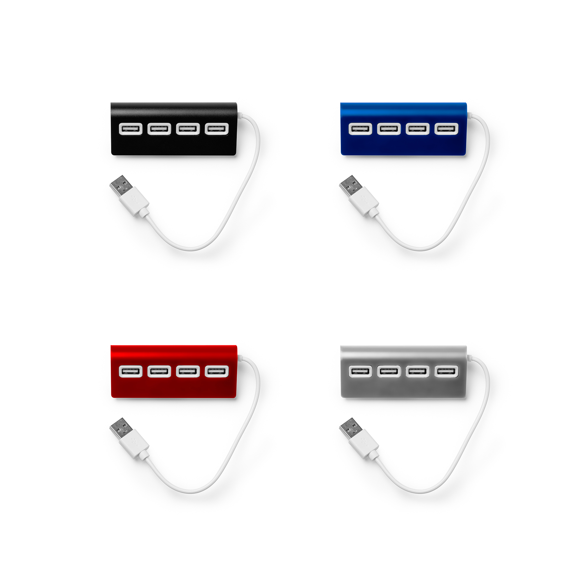 Stamina – PLERION Puerto USB con cuerpo en aluminio bicolor - Imagen 3