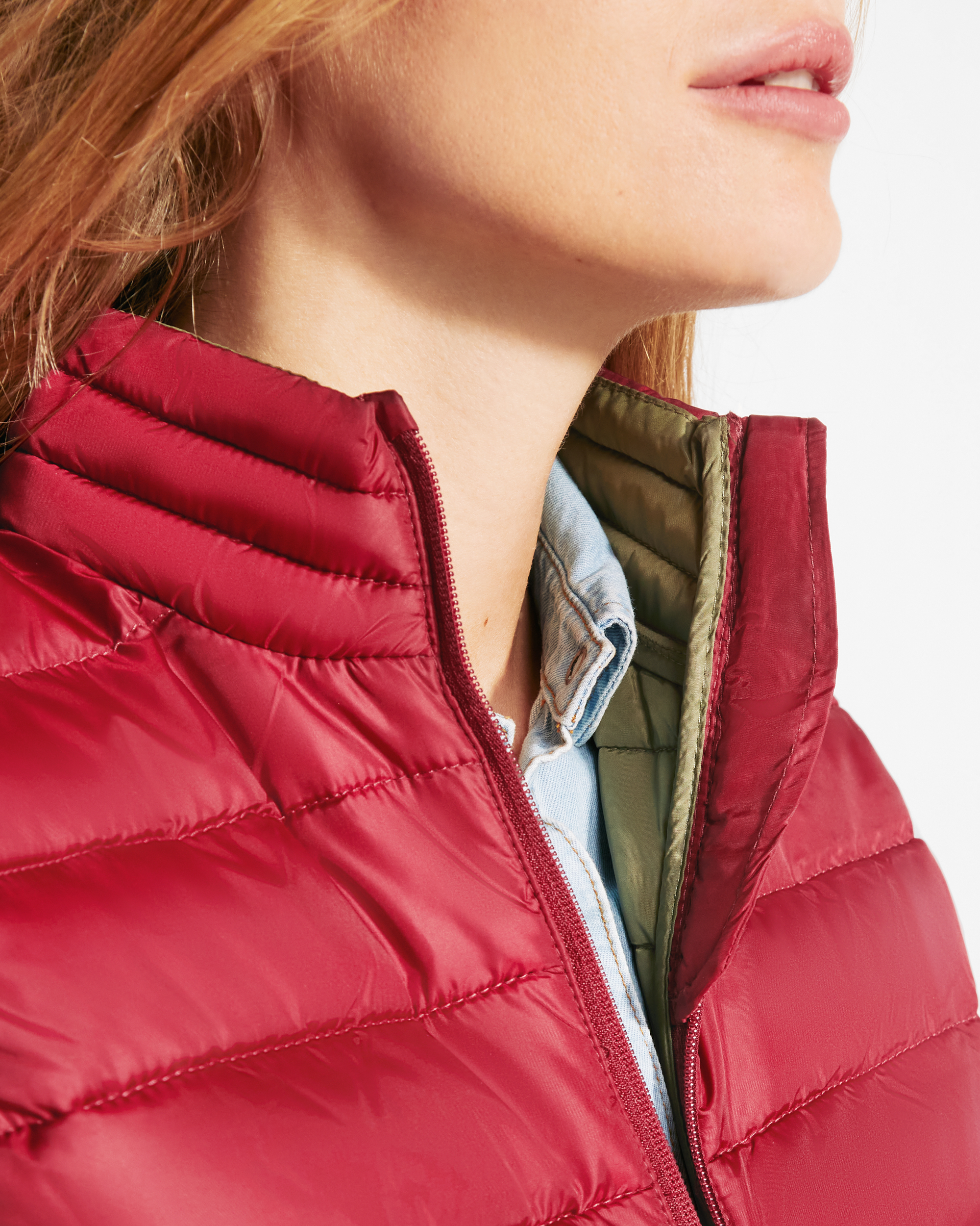 Roly – OSLO WOMAN chaleco mujer acolchado tacto pluma corte entallado - Imagen 3